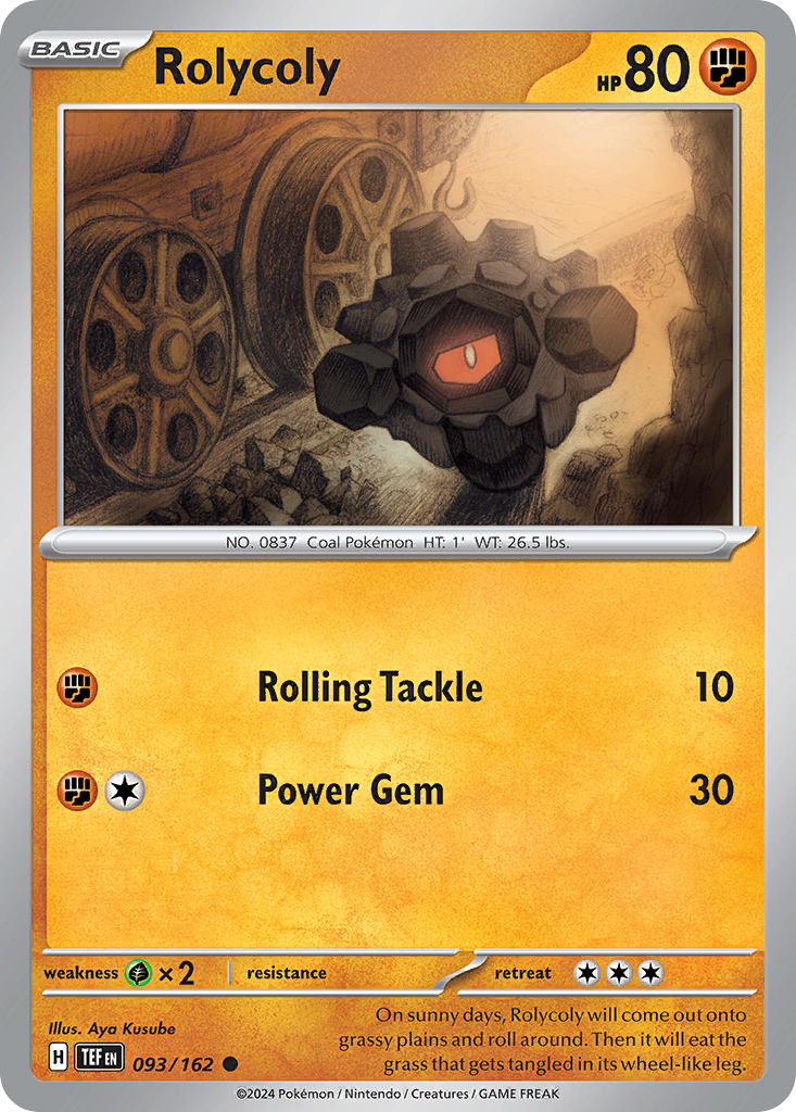 Temporal Forces Rolycoly #93/162